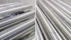 Free guide roller for lamination and slitting machine